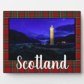 Glenfinnan Monument Tabletop Fotoplatte (Vorderseite)
