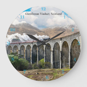 Glenfinnan Viaduct, Schottland Große Wanduhr