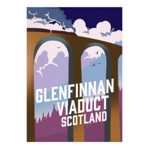 Glenfinnan Viaduct Scotland Fotodruck