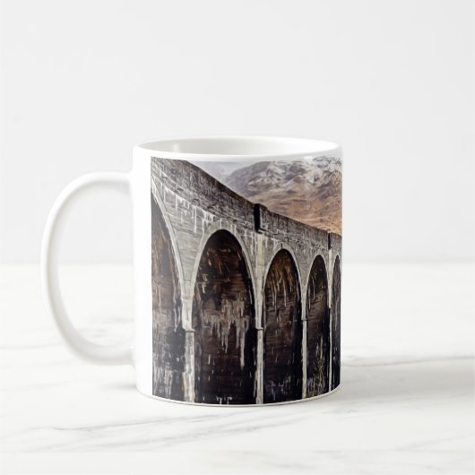 Glenfinnan viadukt Dampfzug Tasse (Links)