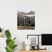 Glenfinnan Viadukt, Schottland Reisevorführung Poster (Heimbüro)
