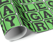 Glengarry, Boat-Shaped Hat Geschenkpapier (Rolleneckpunkt)