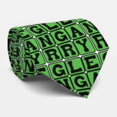 Glengarry, Boat-Shaped Hat Krawatte (Gerollt)