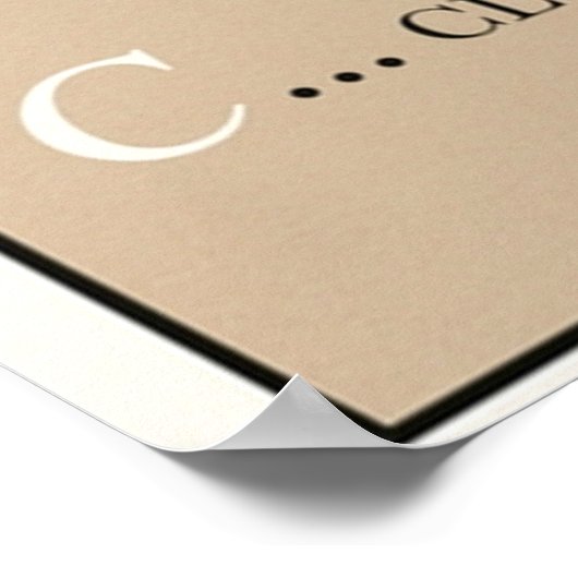 Glengarry Ross Sales Poster (Ecke)