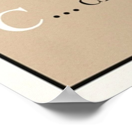 Glengarry Ross Sales Poster (Ecke)