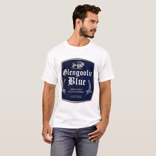 Glengoolie Blau T-Shirt (Vorne ganz)