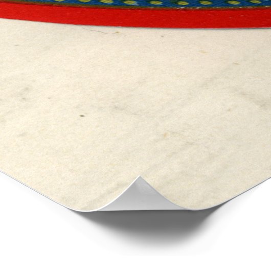 Glenlivet Whisky-Etikett,1897 Poster (Ecke)