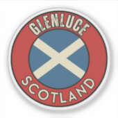 Glenluce, Schottland Aufkleber (Vorderseite)
