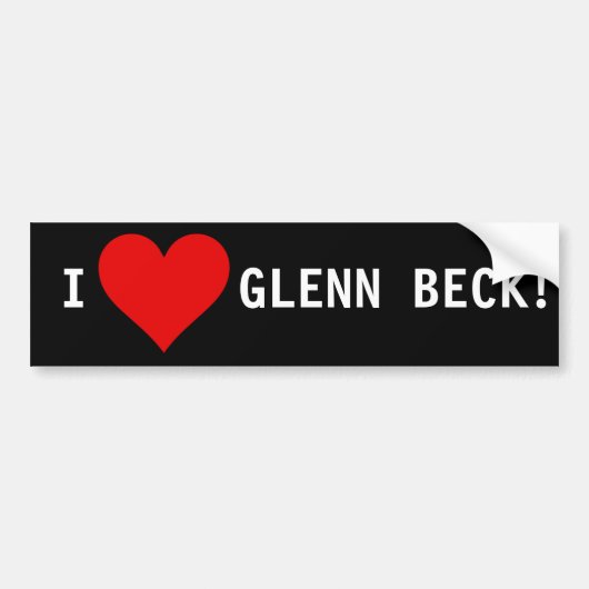 GLENN AUTOAUFKLEBER (Vorne)
