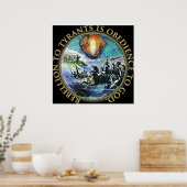 Glenn Beck Tea Party Posters Poster (Küche)