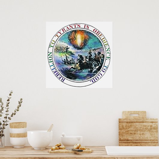 Glenn Beck Tea Party Posters Poster (Küche)