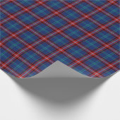 Glenn Clan Tartan Irish Kariert Pattern Geschenkpapier (Ecke)