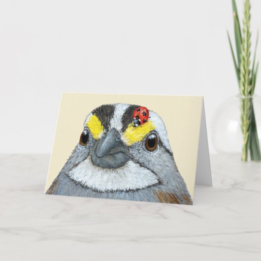 Glenn die Sparrow-Karte Karte (Vorderseite)