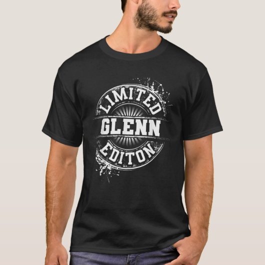 GLENN Funny Familienname Familienbaum Geburtstag W T-Shirt (Vorderseite)