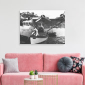 Glenn Martin w/China Clipper Leinwanddruck (Insitu (Wohnzimmer))