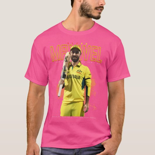 Glenn Maxwel T-Shirt (Vorderseite)
