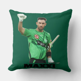 Glenn Maxwell Melbourne Stars Cricket Fan Art Kissen