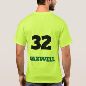 Glenn Maxwell Melbourne Stars Cricket Fan Art T-Shirt (Rückseite)