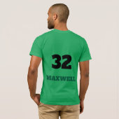 Glenn Maxwell Melbourne Stars Cricket Fan Art T-Shirt (Schwarz voll)