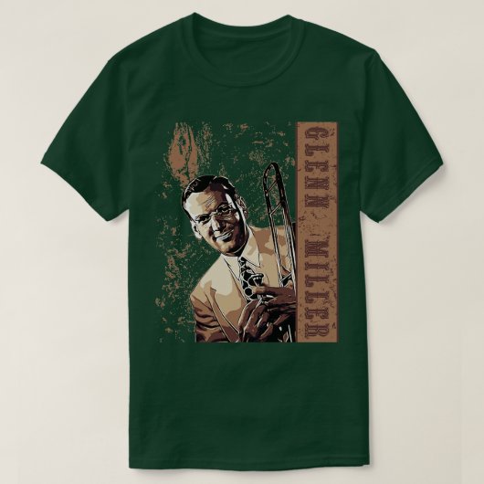 Glenn miller Brown Vintag T-Shirt (Design vorne)