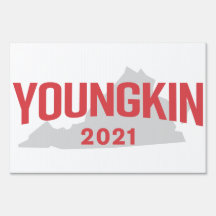 Glenn Youngkin für Virginia Governor Sign