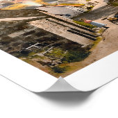 Glenoe Village, Landkreis Antrim, Irland Poster (Ecke)