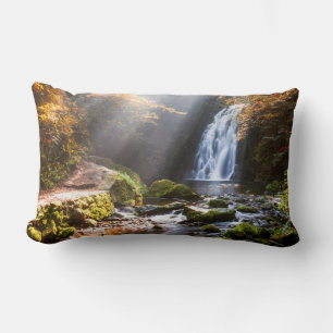 Glenoe Waterfall   Landkreis Antrim, Nordirland Lendenkissen