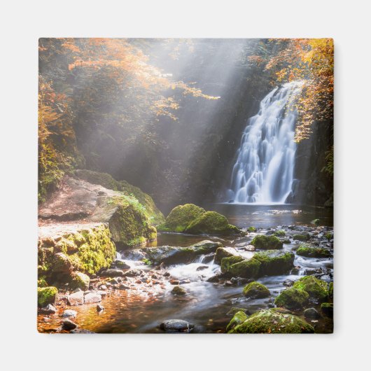 Glenoe Waterfall | Landkreis Antrim, Nordirland Magnet (Vorne)