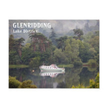 Glenridore, Lake District, Cumbria, Boat on Lake