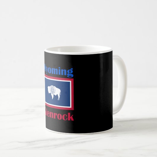 Glenrock Wyoming Kaffeetasse (VorderseiteRechts)