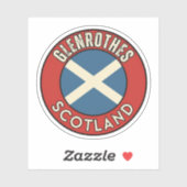 Glenrothes, Schottland Aufkleber (Blatt)