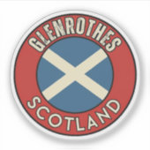 Glenrothes, Schottland Aufkleber (Vorderseite)