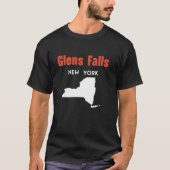 Glens Falls New York USA Staat America Travel New T-Shirt (Vorderseite)
