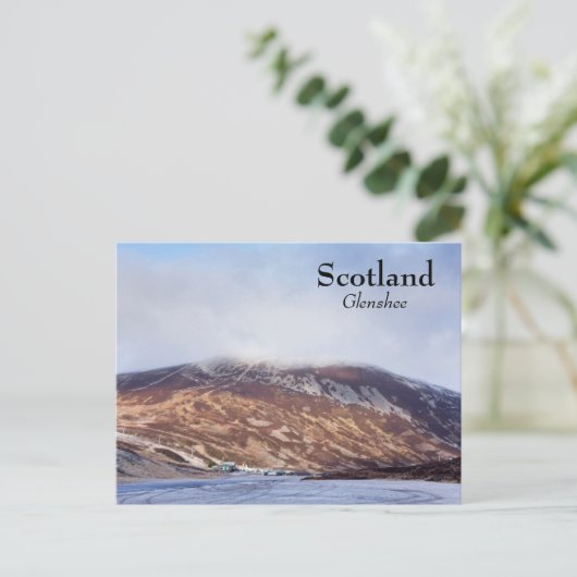 Glenshee Scotland Postkarte (Stehend Vorderseite)