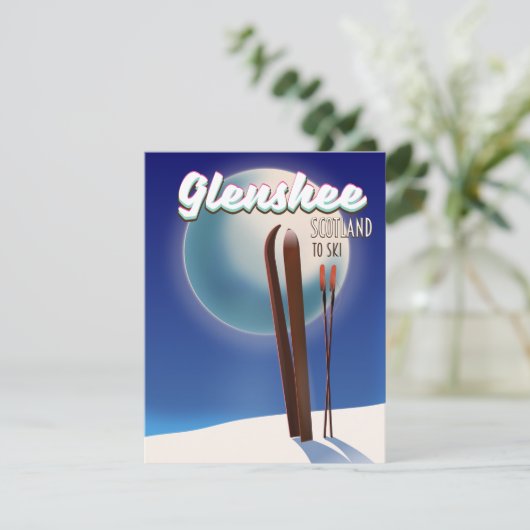 Glenshee Scotland Ski Poster (Stehend Vorderseite)