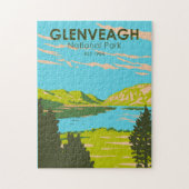 Glenveagh National Park Irland Lough Veagh Travel Puzzle (Vertikal)