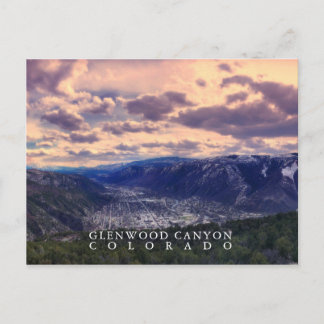 Glenwood Canyon Postcard Postkarte