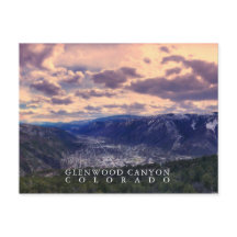 Glenwood Canyon Postcard