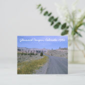 Glenwood Canyon Postkarte (Stehend Vorderseite)