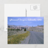 Glenwood Canyon Postkarte (Vorne/Hinten)