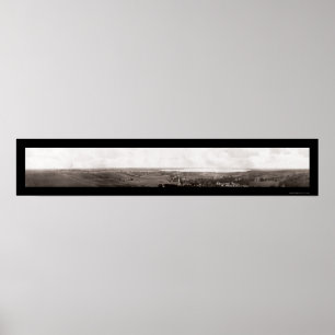 Glenwood Mangan-Panorama-Foto 1913 Poster