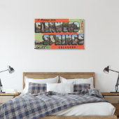 Glenwood Springs, Colorado - Große Buchstabenszene Leinwanddruck (Insitu (Schlafzimmer))