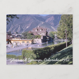 Glenwood Springs Colorado Postkarte