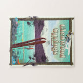 Glenwood Springs Colorado Ski Poster. Puzzle (Horizontal)
