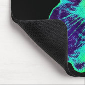 Glerp Glorp Funny Alien Cat Meme Gnarp Cat Silly A Mousepad (Ecke)