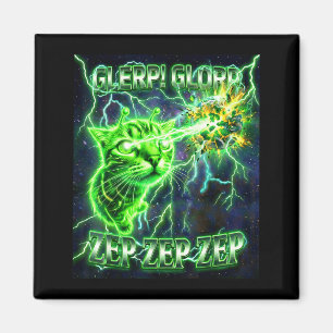 Glerp Glorp Lustiger Außerirdischer Gnarp Alien Ka Magnet