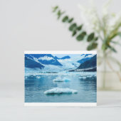 Gletscher 8 postkarte (Stehend Vorderseite)