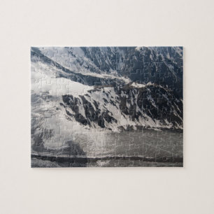 Gletscher, Alaska-Strecken-Berge, Alaska, USA Puzzle