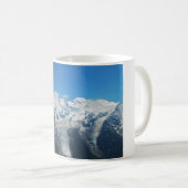 Gletscher auf dem Mont Blanc Kaffeetasse (VorderseiteRechts)