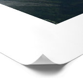 Gletscher auf dem Mont Blanc Poster (Ecke)